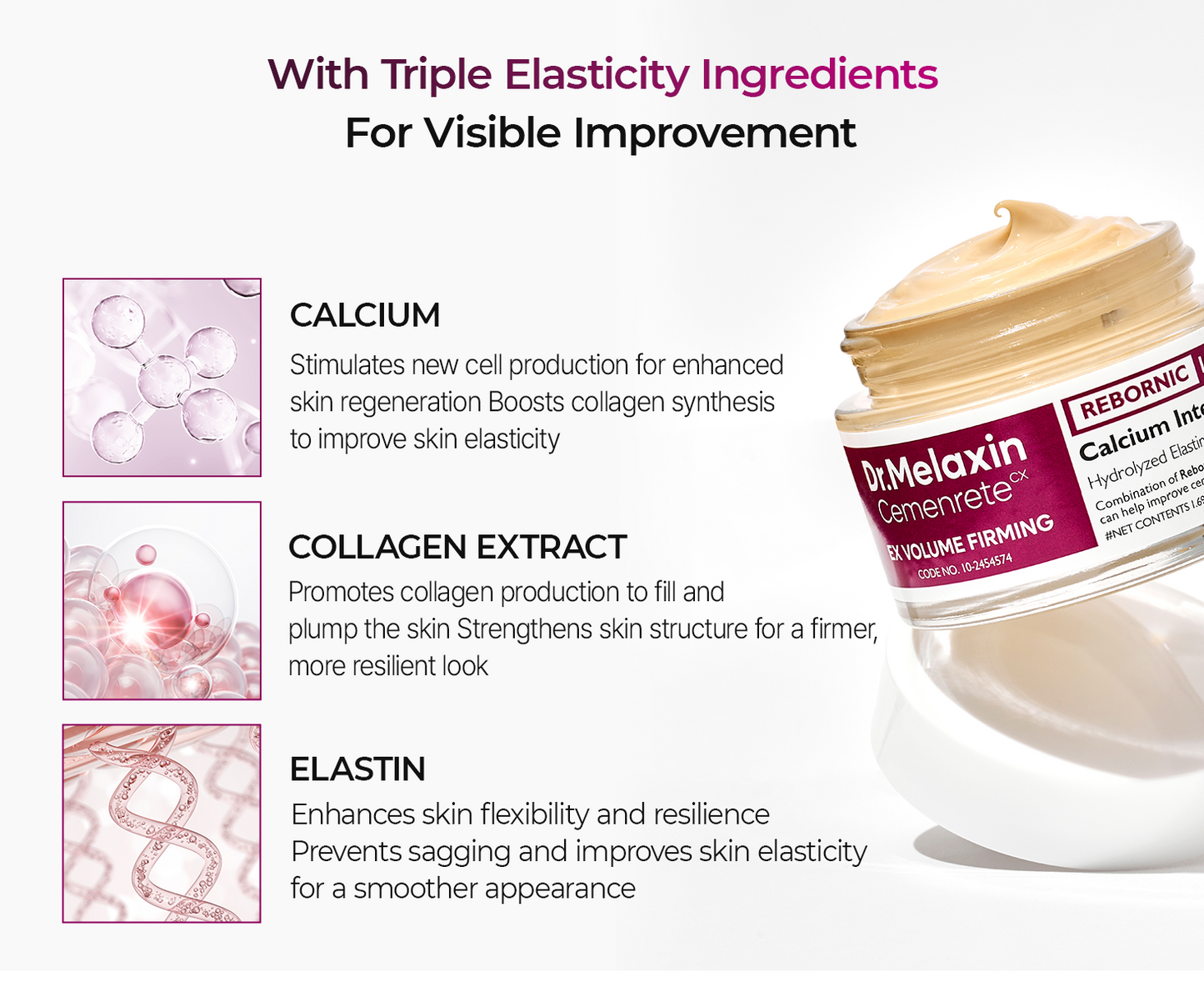Cemenrete Calcium Intense Cream