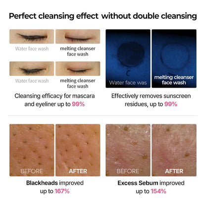 Dr. Melaxin Melting Bubble Cleanser – 2-in-1 Makeup Remover + Face Wash